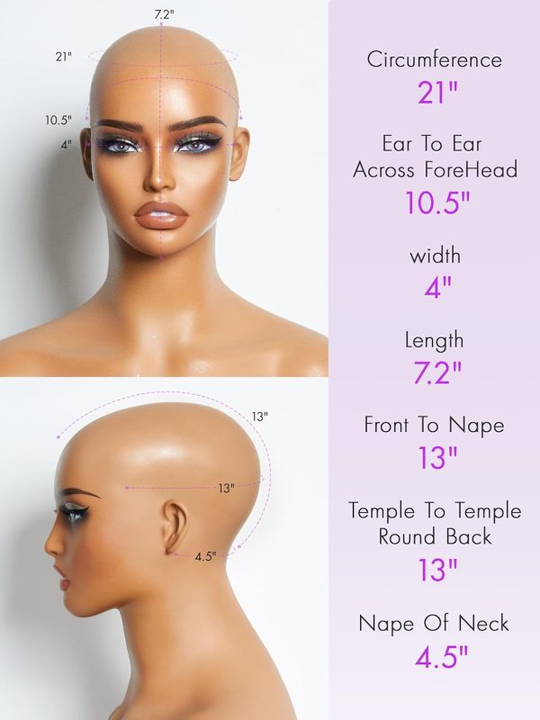 LUVME HAIR 10 Inch Light Yaki Straight Bob Wig with Bangs Human Hair Realistic HD Lace Short Black Bob Wigs, Ready to Go Blunt Cut Bob Wig Glueless 180 Density - Image 17