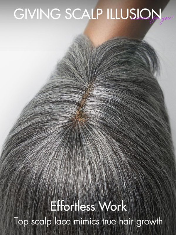 LUVME HAIR 10 Inch Light Yaki Straight Bob Wig with Bangs Human Hair Realistic HD Lace Short Black Bob Wigs, Ready to Go Blunt Cut Bob Wig Glueless 180 Density - Image 108