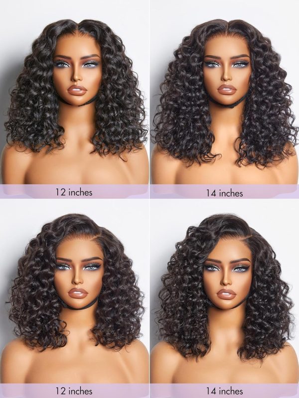 LUVME HAIR 12 Inch PartingMax Middle Part Glueless Wig Water Wave Versatile 7x6 Closure HD Lace Short Wig - Image 8