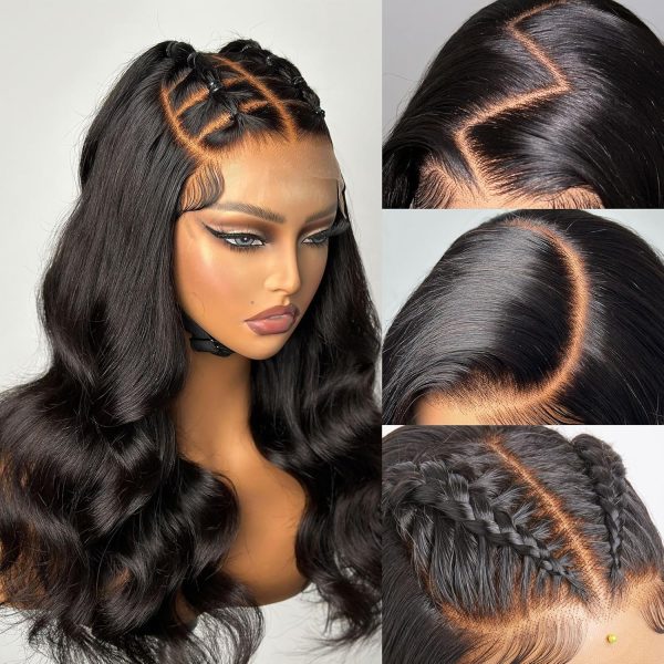 LUVME HAIR 12 Inch PartingMax Middle Part Glueless Wig Water Wave Versatile 7x6 Closure HD Lace Short Wig - Image 9