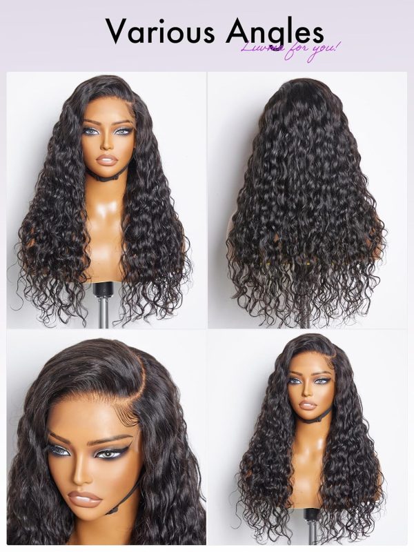LUVME HAIR 12 Inch PartingMax Middle Part Glueless Wig Water Wave Versatile 7x6 Closure HD Lace Short Wig - Image 21