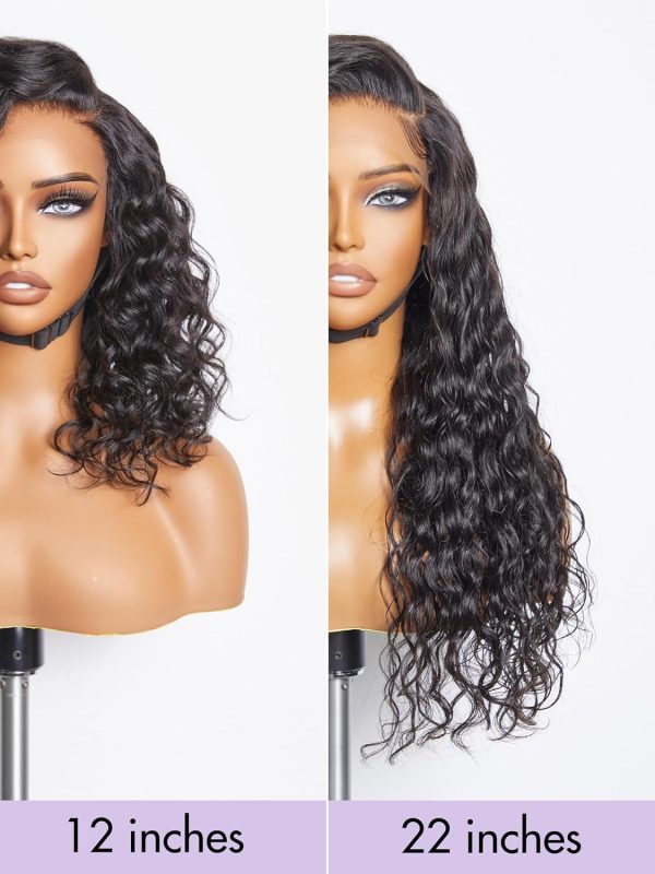 LUVME HAIR 12 Inch PartingMax Middle Part Glueless Wig Water Wave Versatile 7x6 Closure HD Lace Short Wig - Image 22