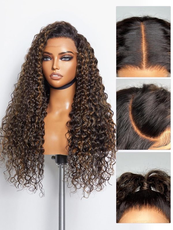 LUVME HAIR 12 Inch PartingMax Middle Part Glueless Wig Water Wave Versatile 7x6 Closure HD Lace Short Wig - Image 29