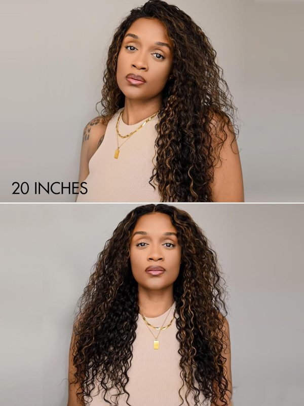 LUVME HAIR 12 Inch PartingMax Middle Part Glueless Wig Water Wave Versatile 7x6 Closure HD Lace Short Wig - Image 32