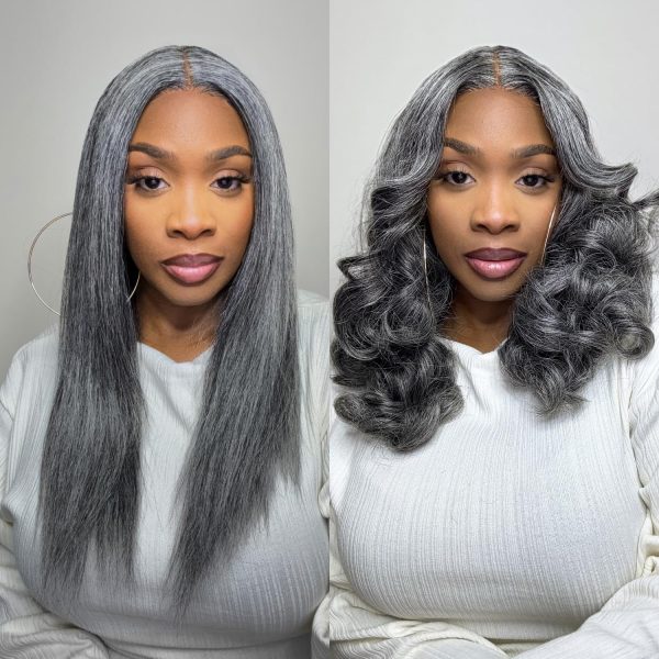 LUVME HAIR 8 Inch Blonde Highlight Short Curly Human Hair Wig Glueless Pre Plucked Left C Parted Ombre Bob Wig, Ready to Go Pre Cut HD Lace Closure Wig - Image 19
