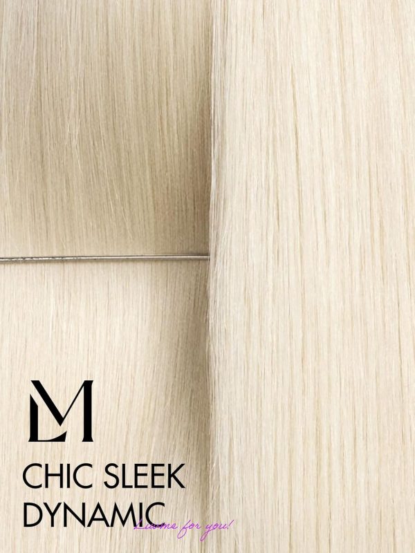 LUVME HAIR Ombre Blonde Bob Wig with Bangs Human Hair, Silky Straight Platinum Blonde Human Hair Short Wigs with Dark Roots, Ready to Go Lace Bang Bob Wig 10 Inch - Image 4