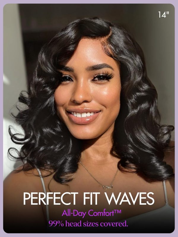 LUVME HAIR 8 Inch Blonde Highlight Short Curly Human Hair Wig Glueless Pre Plucked Left C Parted Ombre Bob Wig, Ready to Go Pre Cut HD Lace Closure Wig - Image 145