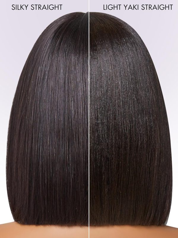 LUVME HAIR Ombre Blonde Highlight Silky Straight Glueless Pre Cut Lace Bob Wig - Image 41