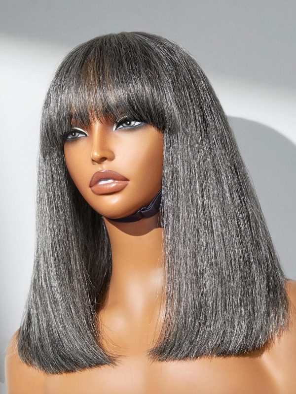 LUVME HAIR Ombre Blonde Highlight Silky Straight Glueless Pre Cut Lace Bob Wig - Image 72