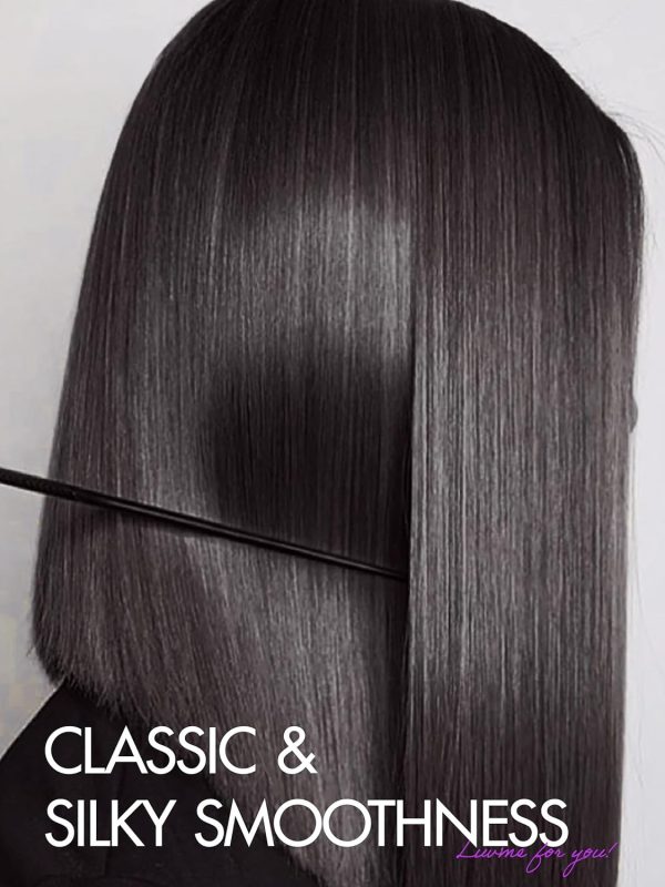 LUVME HAIR Ombre Blonde Highlight Silky Straight Glueless Pre Cut Lace Bob Wig - Image 102