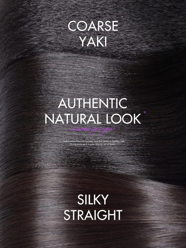 LUVME HAIR 14 Inch Yaki Straight Bob Wig with Bangs Human Hair Glueless HD Lace Bob Wig with Brown Highlights, Ready to Go Short Wigs For Women 180 Density Breathable Cap - Image 46