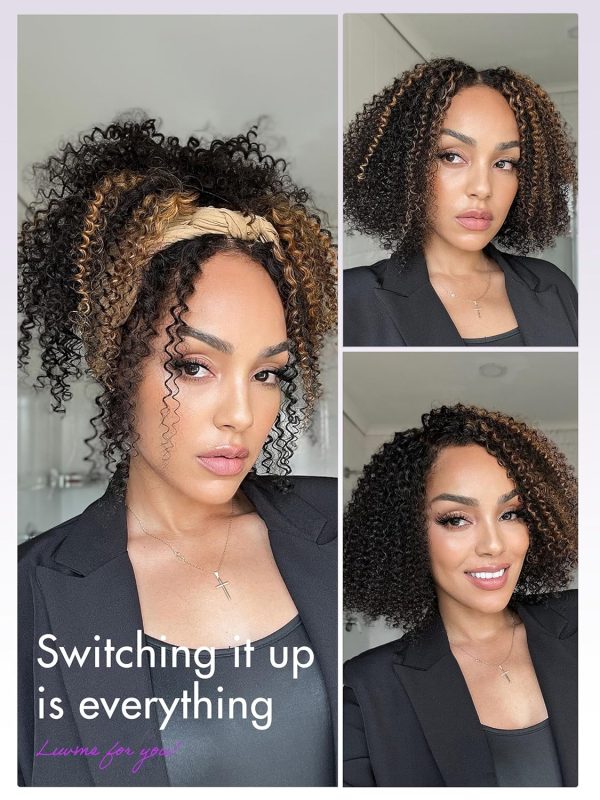 LUVME HAIR 16'' Straight Lace Front Wigs Human Hair 13x4 Pre Cut Lace Glueless Human Hair Wig Pre Plucked Long Straight Black Wig For Women 180 Density - Image 25