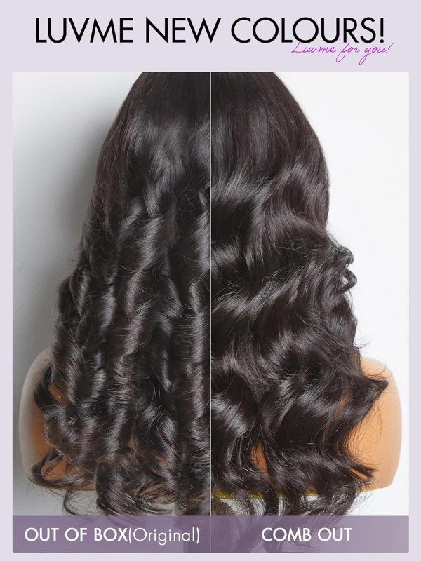 LUVME HAIR 16'' Straight Lace Front Wigs Human Hair 13x4 Pre Cut Lace Glueless Human Hair Wig Pre Plucked Long Straight Black Wig For Women 180 Density - Image 62