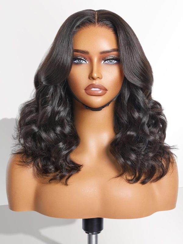 LUVME HAIR 16'' Straight Lace Front Wigs Human Hair 13x4 Pre Cut Lace Glueless Human Hair Wig Pre Plucked Long Straight Black Wig For Women 180 Density - Image 65