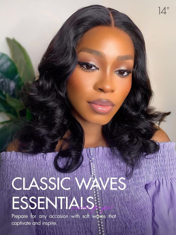 LUVME HAIR 16'' Straight Lace Front Wigs Human Hair 13x4 Pre Cut Lace Glueless Human Hair Wig Pre Plucked Long Straight Black Wig For Women 180 Density - Image 66