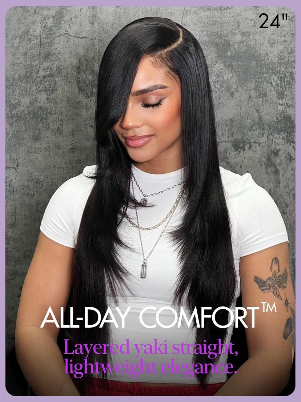 LUVME HAIR 7x6 HD Lace All-Day Comfort Wig 200% Density Hair PartingMax Lace Wigs Highlight Color Loose Body Wave Lace Front Wigs Human Hair Pre Cut Plucked Lace Frontal Glueless 20 Inches Mix Brown - Image 22