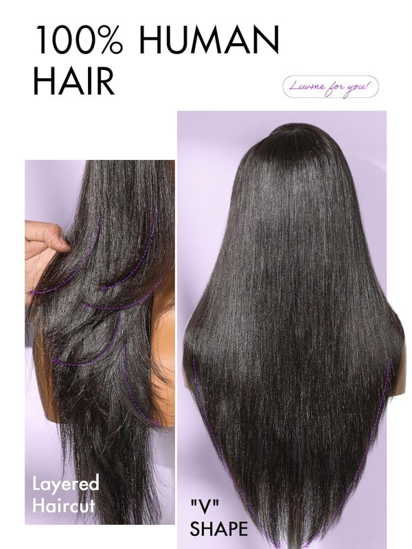 LUVME HAIR 7x6 HD Lace All-Day Comfort Wig 200% Density Hair PartingMax Lace Wigs Highlight Color Loose Body Wave Lace Front Wigs Human Hair Pre Cut Plucked Lace Frontal Glueless 20 Inches Mix Brown - Image 25