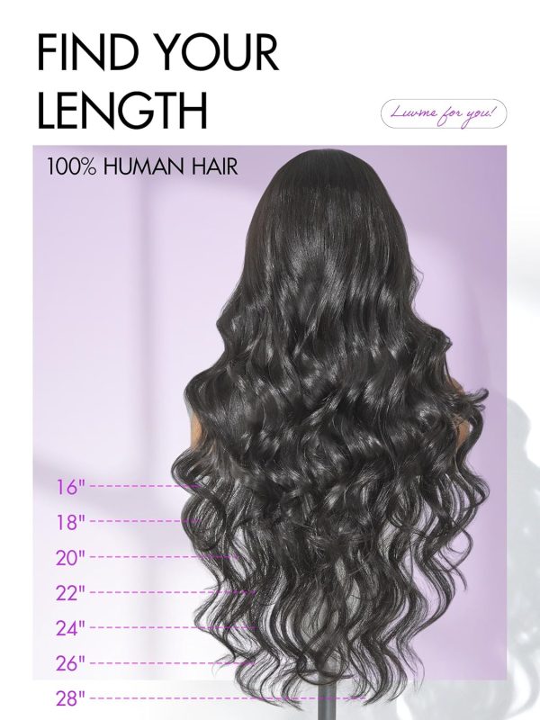 LUVME HAIR 7x6 HD Lace All-Day Comfort Wig 200% Density Hair PartingMax Lace Wigs Highlight Color Loose Body Wave Lace Front Wigs Human Hair Pre Cut Plucked Lace Frontal Glueless 20 Inches Mix Brown - Image 33